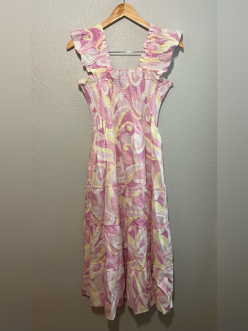 Hill House Home Ellie Nap Dress Candy Kaleidoscope Size Small